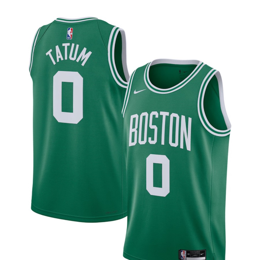 Boston Celtics Jayson Tatum Nike Kelly Green Swingman Jersey - Icon Edition